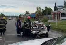 Accidente fatal en la Ruta 9: un camión embistió a un auto en Campana y hay una mujer fallecida