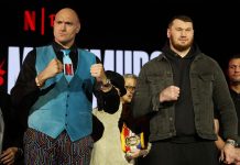 La provocación de la figura del boxeo Tyson Fury contra su próximo rival: paseó un león con correa