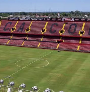 Prohibieron el ingreso a las canchas a un hincha de Colón por agredir a la Policía en el partido con Deportivo Madryn