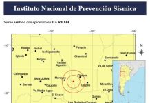 Registraron un fuerte temblor en La Rioja y se sintió en otras provincias de la región