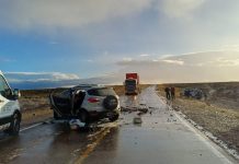 Tragedia en Chubut: un choque frontal sobre la Ruta 3 dejó tres muertos y múltiples heridos graves