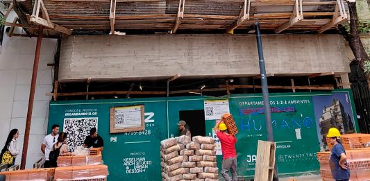 Tras los derrumbes de Parque Patricios y Belgrano, la Justicia porteña clausuró una obra por irregularidades