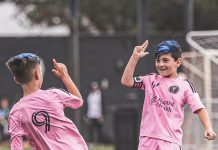 Triple enganche y definición sutil: el golazo de Ciro Messi que generó una ola de comparaciones con su papá