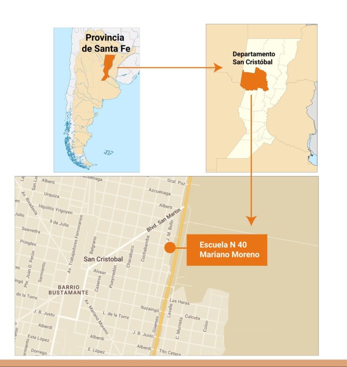 Un alumno entró armado a una escuela de Santa Fe y mató a un compañero