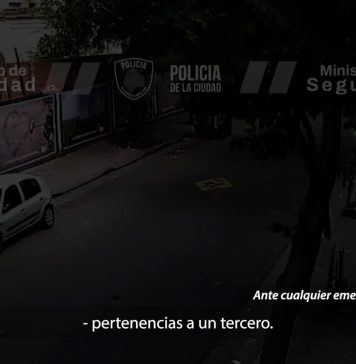 Video: el violento asalto por la espalda que sufrió un jubilado en Constitución