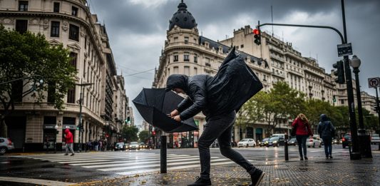 Alerta naranja y amarilla por fuertes vientos en Buenos Aires: qué zonas se verán afectadas
