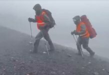 Buscan a un turista argentino que desapareció mientras intentaba ascender a un volcán de Chile