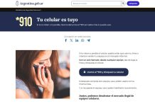 Cómo funciona la línea *910 para denunciar el robo de celulares y bloquearlos