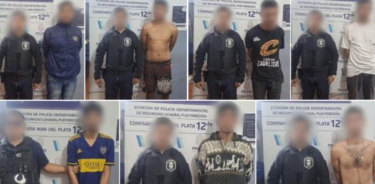 Detuvieron a un grupo de hombres por una brutal pelea callejera en Mar del Plata, uno de ellos es menor