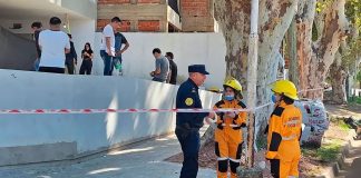 Detuvieron al principal sospechoso por el crimen del hombre escondido dentro de la pared de una obra en construcción