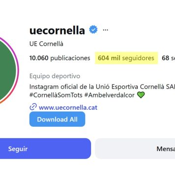 El “efecto Messi” tras la compra del UE Cornella en España: 500 mil nuevos seguidores y la reacción de todos en el club