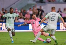 El golazo de cabeza de Lionel Messi en el estreno del estadio del Inter Miami que sirvió para el empate frente a Austin FC