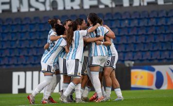 El golazo desde 35 metros de la selección argentina femenina Sub 17, que empató ante Colombia por el Sudamericano