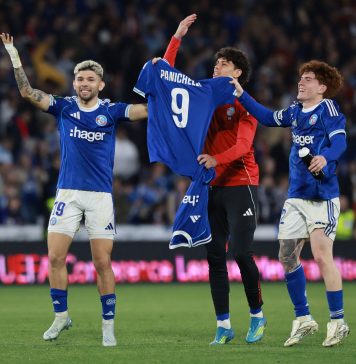 La especial dedicatoria de Barco a Panichelli tras la clasificación de Racing de Estrasburgo en la Conference League