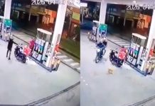 Lomas del mirador: intentaron robarle la moto a un repartidor mientras cargaba nafta y se defendió a los tiros