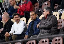 Ramón Díaz reapareció en el estadio de Platense: del contundente apoyo a Coudet a una frase alentadora sobre su futuro