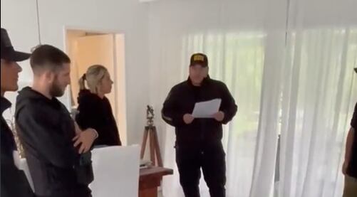 Video: así fue el allanamiento a “Tati” Leclerq, la residente investigada en el escándalo del propofol