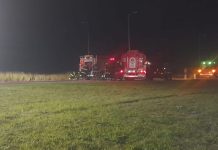 Accidente fatal en Córdoba: un camión chocó contra otro, se prendió fuego y murió el conductor