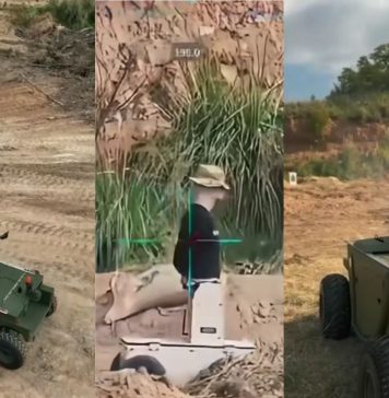 Argentina desarrolla un vehículo militar no tripulado con ametralladora: cómo funciona el prototipo