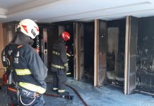 Incendio en Palermo: evacuaron un edificio y vecinos se resguardaron del humo en la terraza