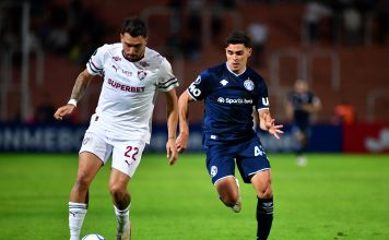 Independiente Rivadavia iguala con Fluminense y busca el pase a octavos de final de la Copa Libertadores