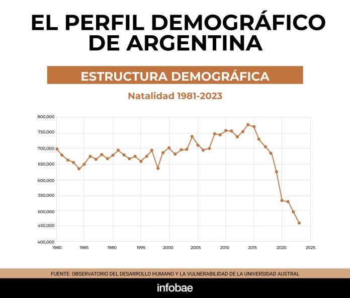 Por qué cae la natalidad en Argentina y el mundo: Martín Lousteau analizó causas y consecuencias