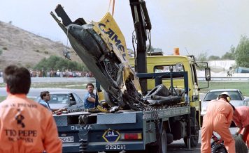 Su terrible accidente marcó a Ayrton Senna e inspiró el personaje de Brad Pitt en la película de la Fórmula 1