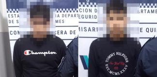 VIDEO: quisieron robar una casa en Quilmes, los sorprendió la policía y fueron detenidos