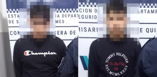 VIDEO: quisieron robar una casa en Quilmes, los sorprendió la policía y fueron detenidos