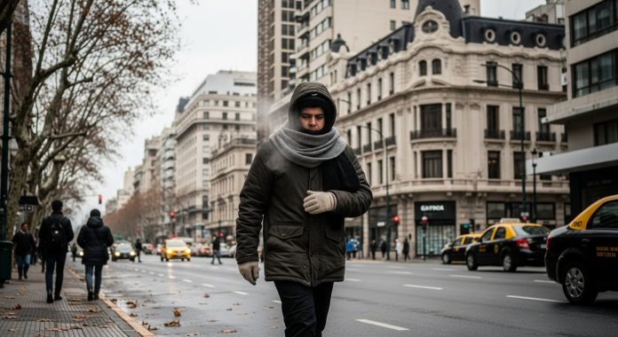 Con temperaturas muy bajas y cielo nublado: así estará el tiempo en el AMBA durante la primera semana del invierno