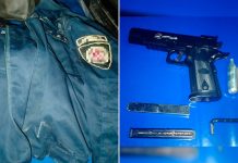 Córdoba: detuvieron en un country a un hombre vestido como policía que hacía disparos con un arma de aire comprimido