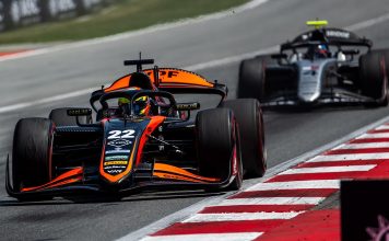En la previa de la carrera de Colapinto, Nicolás Varrone terminó 13° en el Gran Premio de Barcelona de Fórmula 2