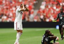 La espeluznante lesión que sufrió una figura de Canadá en el triunfo ante Qatar: la desesperada reacción de los jugadores
