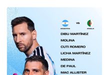 La formación que eligió Scaloni para el debut de la selección argentina en el Mundial con una sorpresa en la defensa
