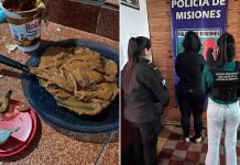 “Les traje el postre a mis hermanos”: intentó ingresar cocaína oculta en un pote de dulce de leche y terminó detenida