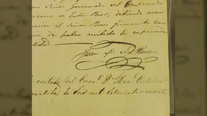 Recuperaron cartas de San Martín, Rosas y otras figuras de la historia argentina que iban a ser subastadas por USD 100