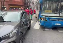 San Cristóbal: un choque entre un auto y un colectivo dejó 19 personas heridas