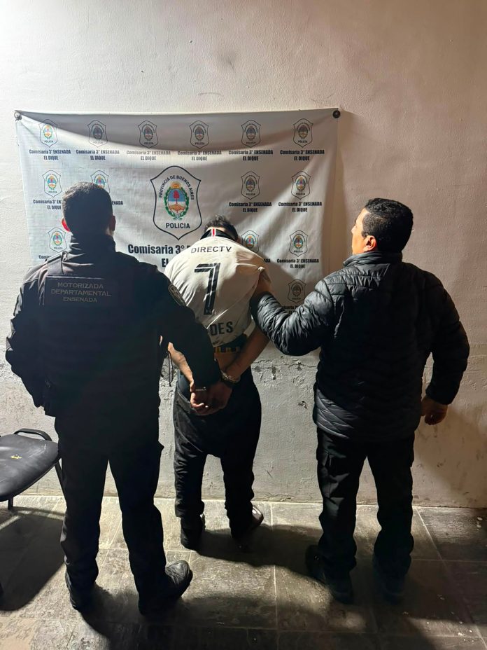 Tiroteo y gritos en La Plata: un joven con pedido de captura fue detenido por disparar contra una casa