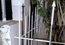 Córdoba: volvió borracho a su casa, quiso entrar saltando la reja y terminó incrustado
