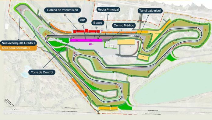 Curvas desafiantes y un dato que ilusiona: la transformación del Autódromo de Buenos Aires para intentar recibir la F1