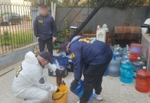 Desarticularon una banda que embotellaba agua en plantas cladestina que funcionaban en casas particulares del conurbano