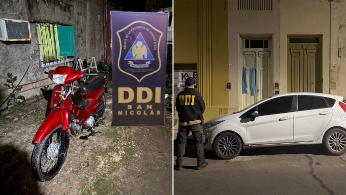Desbarataron en San Nicolás una banda que usaba autos “mellizos” para cometer robos: hay cuatro detenidos