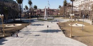 Fotos y videos: las calles de la ciudad de Buenos Aires se vaciaron durante el partido ante Egipto