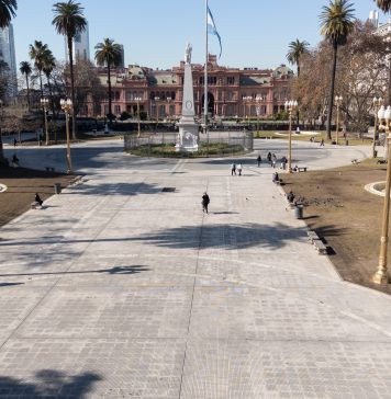 Fotos y videos: las calles de la ciudad de Buenos Aires se vaciaron durante el partido ante Egipto