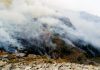 Incendio en las sierras de San Luis: los operativos intentan controlar las llamas y se investiga si fue intencional