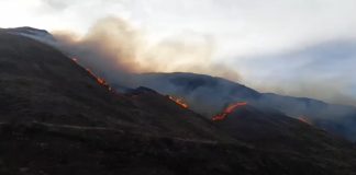 Incendios forestales en La Rioja: investigan si fue intencional el foco que quemó más de 900 hectáreas