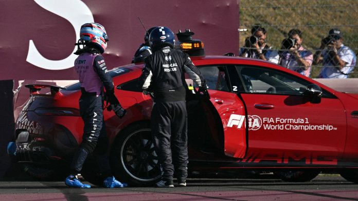La bronca de Franco Colapinto por su accidente en las prácticas del Gran Premio de Hungría: “Perdí la parte trasera”
