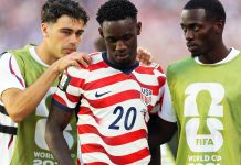 La escalofriante patada de la estrella de Estados Unidos que le valió la roja ante Bosnia en el Mundial