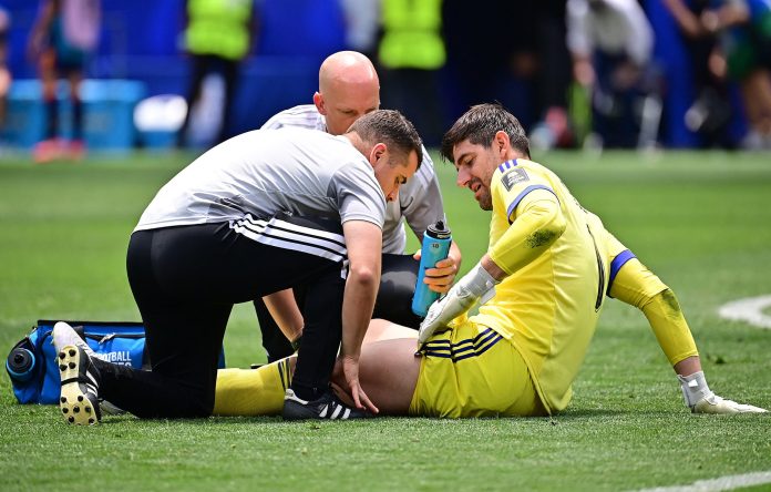 La revelación de Courtois tras ser reemplazado por lesión ante España y quedar eliminado con Bélgica del Mundial: “No quería salir”