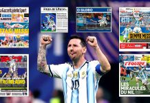 “Otro milagro de Messi” y “Es un mito”: las portadas de los diarios del mundo tras el épico triunfo de Argentina sobre Egipto en el Mundial